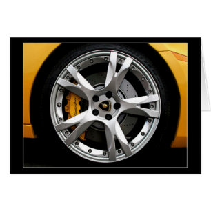 Alloy Wheel Hälsningskort