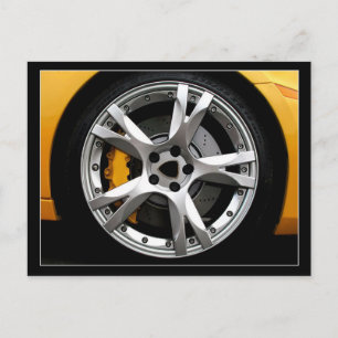 Alloy Wheel Vykort