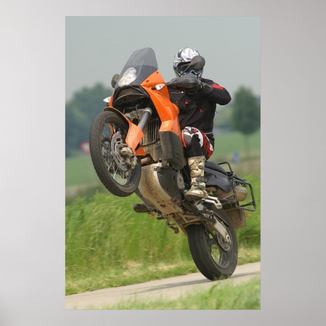 Allroad Wheelie Poster (Framsidan)