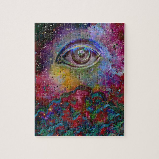 Allseeing Pussel (Vertikal)