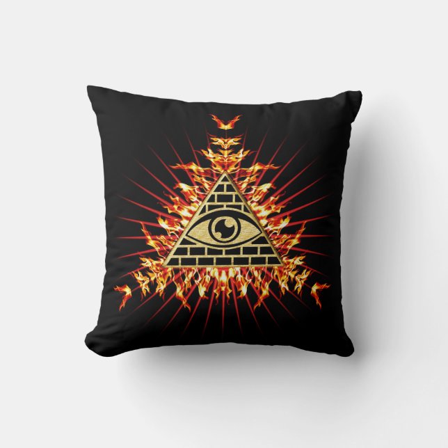 Allsehendes Auge Gottes, Pyramide, Vorsehung Kudde (Framsida)