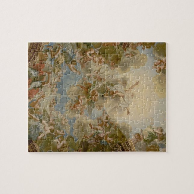 Allsmäktig gud fadern - slott av Versailles Pussel (Horisontell)