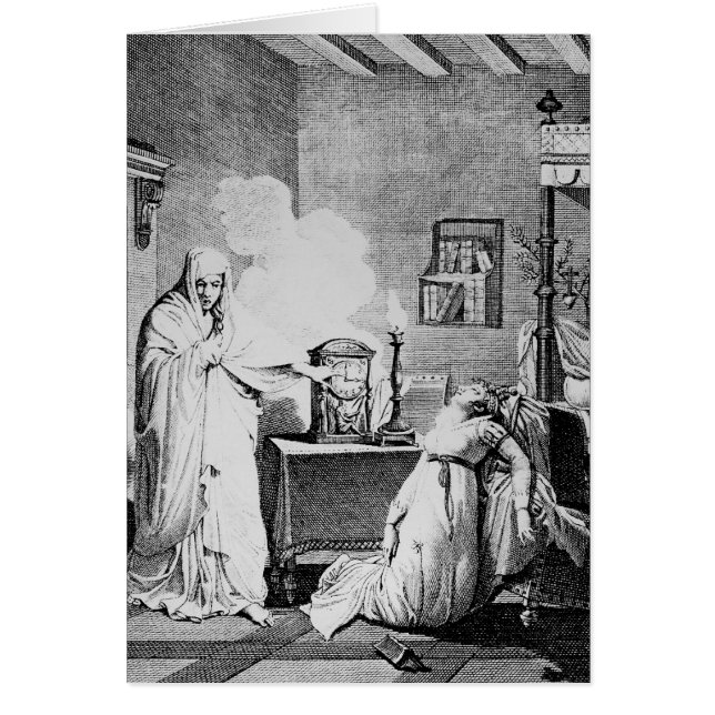 Allsmäktig gud - min Mother Hälsningskort (Framsidan)