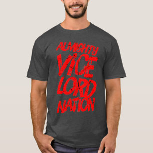 Allsmäktig Vice Lord Nation T Shirt