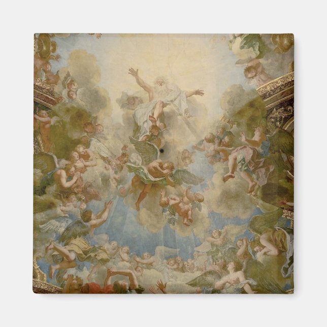 Allsmäktige Gud Far - Versailles palats Magnet (Framsidan)