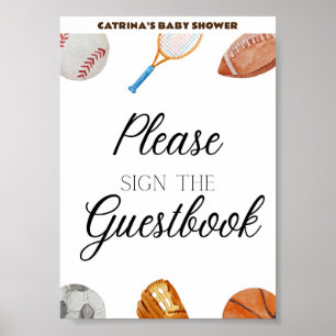Allstar babyvisningsskylt 5 x 7 poster