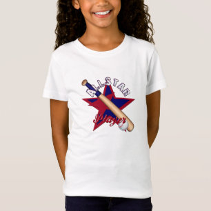 Allstar Player, Boll Players-Girls Babydoll Tshirt Tee