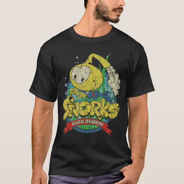 Allstar Seaworthy the Snork 1984 T Shirt (Framsida)