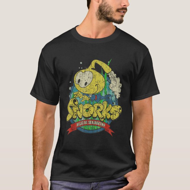 Allstar Seaworthy the Snork 1984 T Shirt (Framsida)