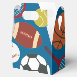 Allstjärniga sportar första födelsedagstrumuta presentaskar