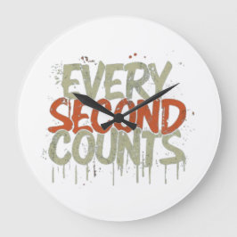 Allt andra räknas, väggklocka