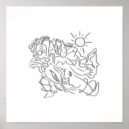 Allt är allt poster