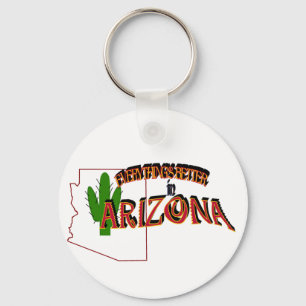 Allt är bättre i Arizona Keychain Nyckelring