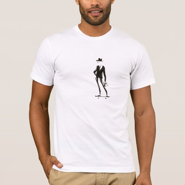 allt är bättre i kostymer t-shirt (Framsida)