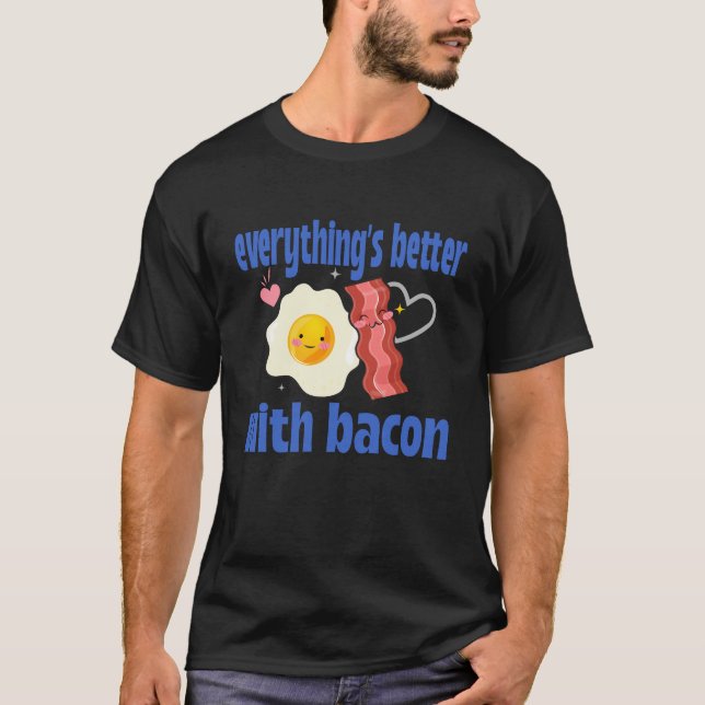 Allt är bättre med Bacon Carnivar T Shirt (Framsida)