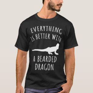 Allt är bättre med en böjd drake t shirt