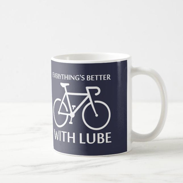 Allt är bättre med Lube Kaffemugg (Höger)