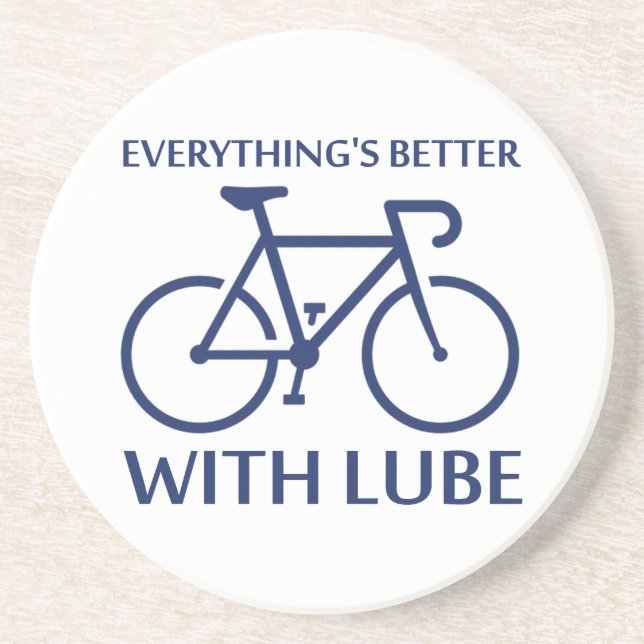 Allt är bättre med Lube Underlägg (Framsidan)