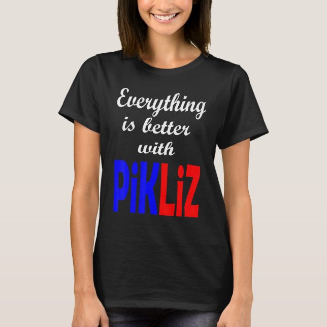 Allt är bättre med Pikliz Haitian Zoe Cultu T Shirt (Framsida)