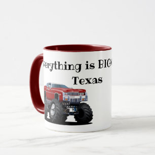 "Allt är Bigger i Texas" Mugg