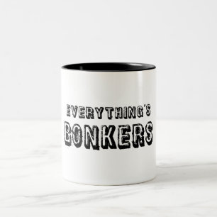 Allt är Bonkers Två-Tonad Mugg