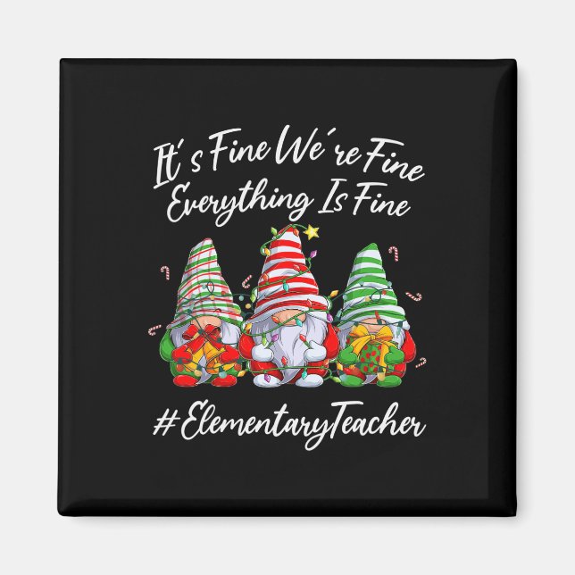 Allt är Bra Christm Magnet (Framsidan)