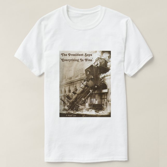 Allt är Bra - en serverdel T Shirt (Design framsida)
