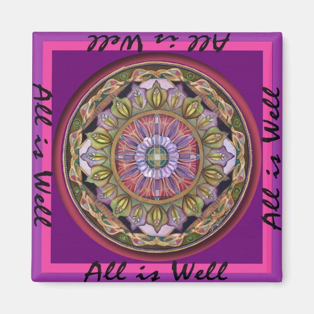 Allt är bra magnet (Framsidan)