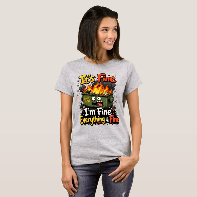 Allt är bra t shirt (Hel framsida)