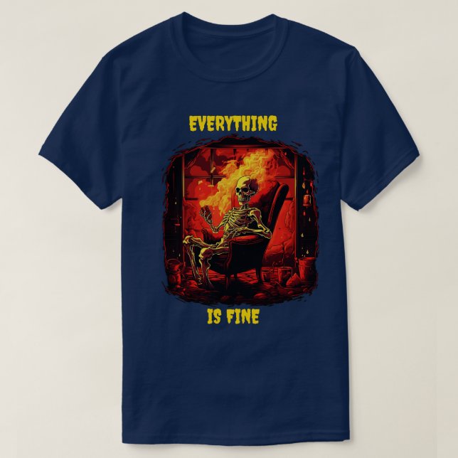 Allt är bra t shirt (Design framsida)