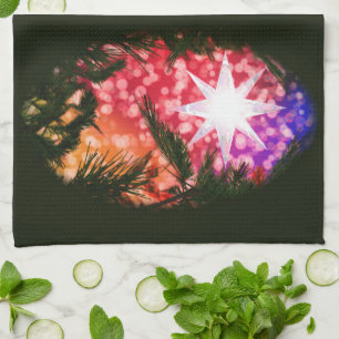 Allt är Bright Jul Kitchen Towel Kökshandduk