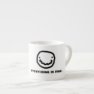 Allt är den fina muggen espressomugg