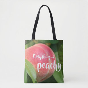Allt är det Peachy //persikafotoet Tygkasse