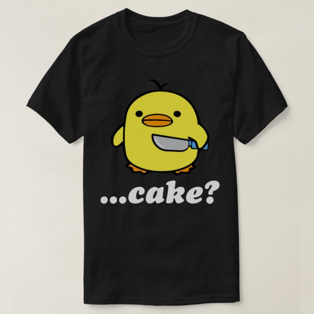 Allt är en Cake Memle Cute Anka Pullover T Shirt (Design framsida)