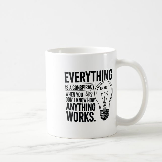 Allt är en konspiration.. Fäst Kaffemugg (Höger)
