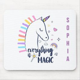 Allt är en magisk union musmatta