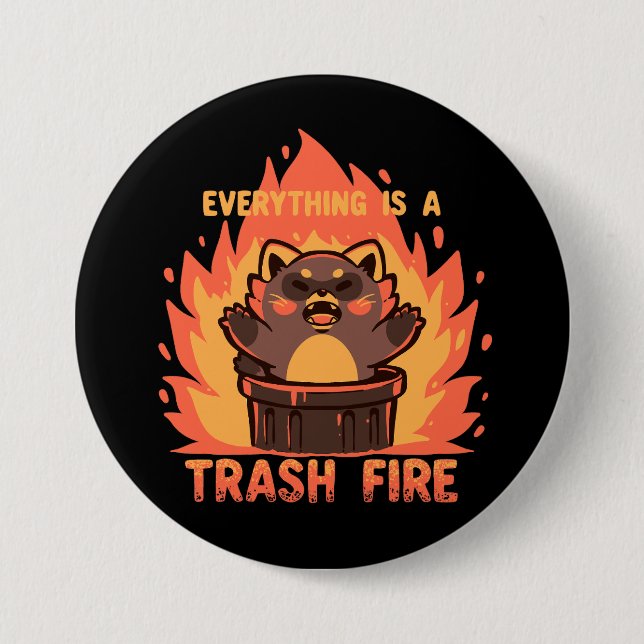 Allt är en Sopor-brand Knapp (Framsida)