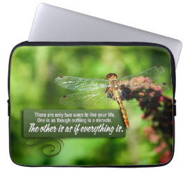 "Allt är ett mirakel" inspirationsoffert Laptop Fodral