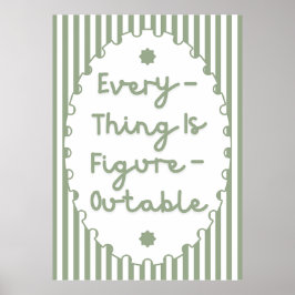 Allt är figuroutable poster