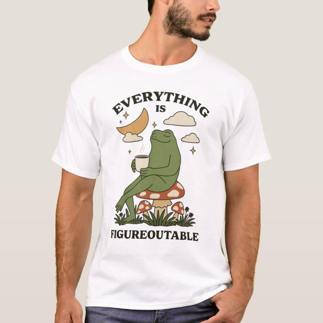 Allt är figuroutable t shirt (Framsida)