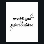 Allt är figursättningsbart Vintagen Retro-teckensn Poster<br><div class="desc">Allt är figursättningsbart Vintagen Retro-teckensnitt</div>