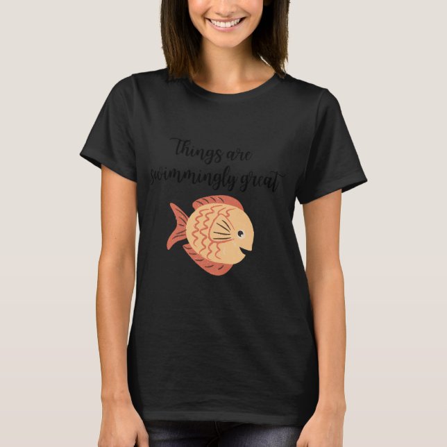 Allt är jättekul t shirt (Framsida)
