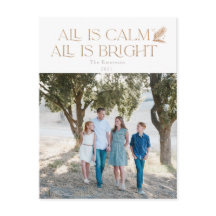 Allt är Lugn Alla är Bright Jul Photo