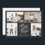 Allt är Lugn, allt är Bright Chalkboard-jul Julkort<br><div class="desc">Allt är Lugn,  allt är Bright. Mörk charcol grått chalkboard black board-bakgrund med finare-skript med kritutseende med ord från berömden,  jul sång,  tyst natt. En känslig och rörande söt för att påminna om säsongens skönhet och slendor!</div>