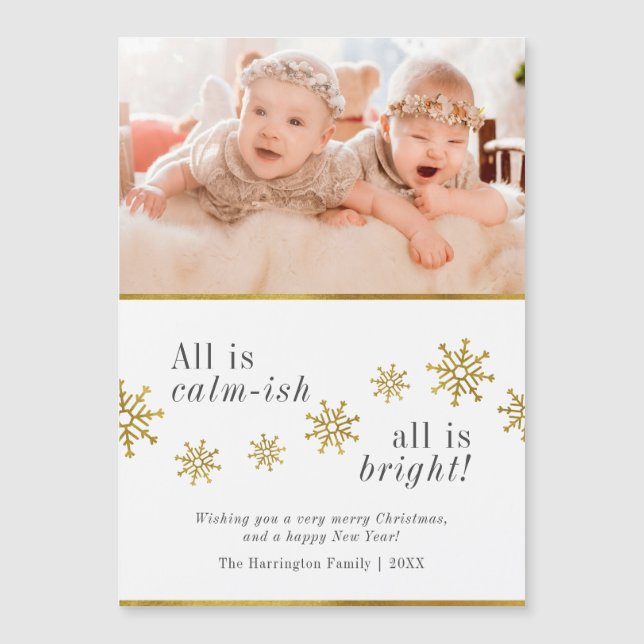 Allt är Lugn-ish | Elegant Jul-Helgdag Photo (Framsida)