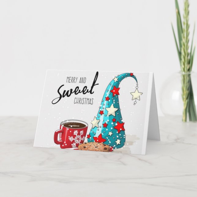 ALLT ÄR LUGN/LJUS/KOPP AV SVENSKHET ÄR HÖGER HELGKORT (Framsida)