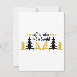 Allt är lugnt, Allt är ljust Kaffemugg Julkort