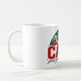 Allt är lugnt sa aldrig någon lärare jul kaffemugg