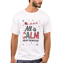 Allt är lugnt sa aldrig någon lärare jul