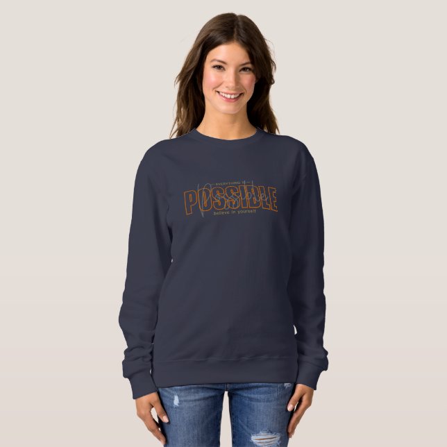 Allt är möjligt | Damtröja T Shirt (Hel framsida)